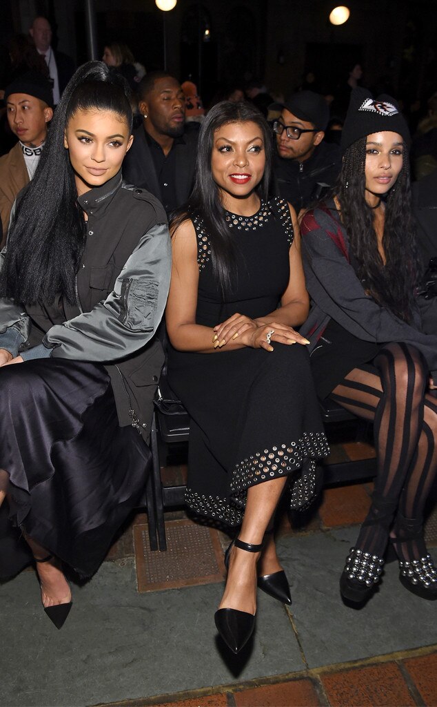 Kylie Jenner, Taraji P. Henson, Zoe Kravitz, New York Fashion Week 2016