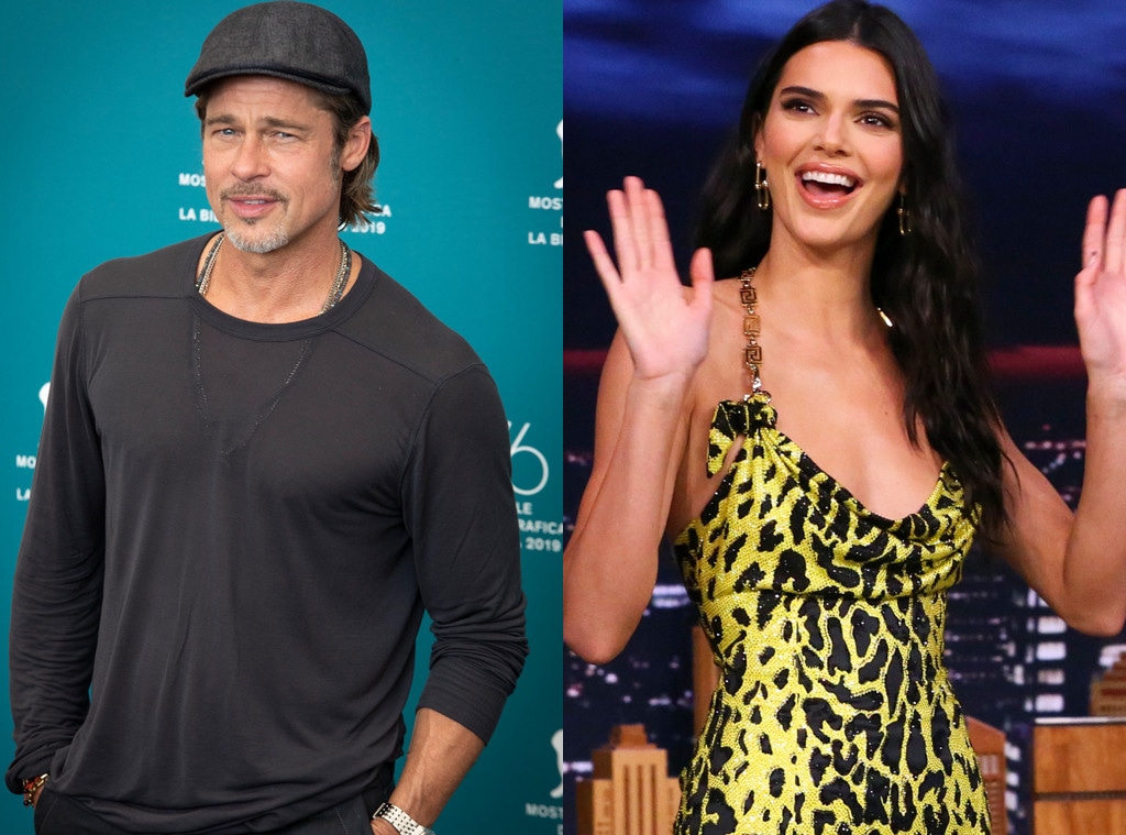 Kendall Jenner Was So Nervous Seeing Brad Pitt At Sunday