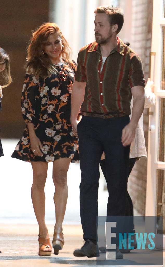 Ryan Gosling And Eva Mendes Hold Hands During Rare Date Night E Online Au