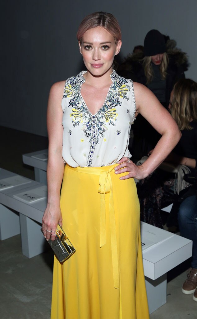 Hilary Duff from Disney Stars at New York Fashion Week | E! News