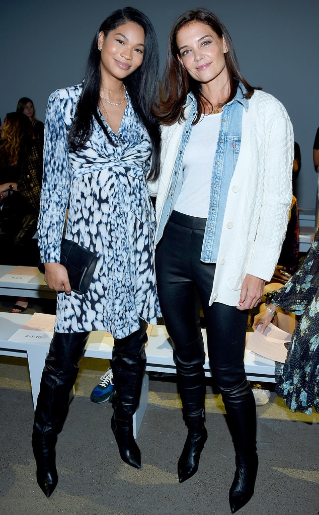 Katie Holmes & Chanel Iman from See Every Celebrity at ...