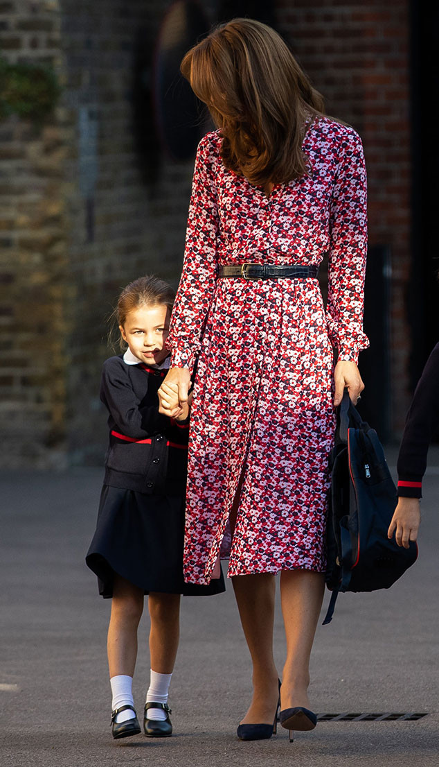 Princess Charlotte's First Day at Thomas's Battersea School