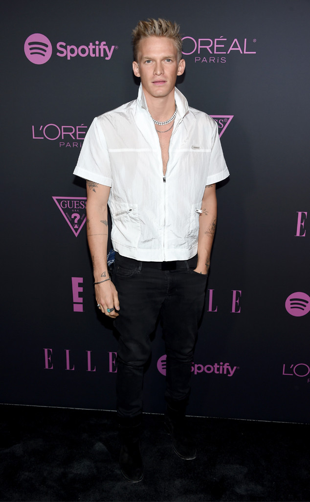Cody Simpson, Celebrity Sightings At Fashion Week, 2019 New York Fashion Week, E! Kickoff, Elle Women in Music