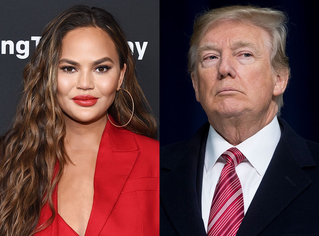 Chrissy Teigen, Donald Trump