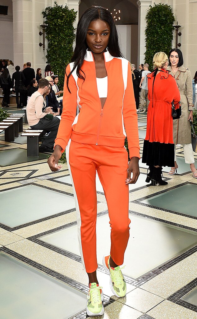 Leomie Anderson from See Every Celebrity at Fashion Week: Spring 2020