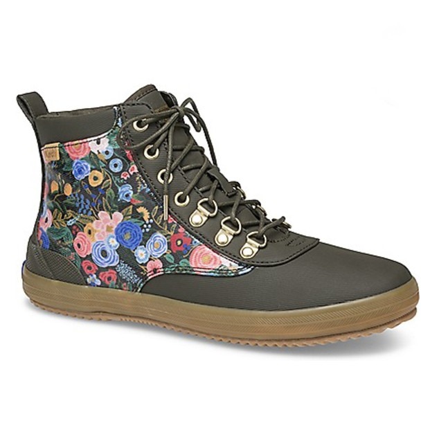 Ecomm: Fall Florals, WOMEN'S KEDS X RIFLE PAPER CO. SCOUT BOOT GARDEN PARTY