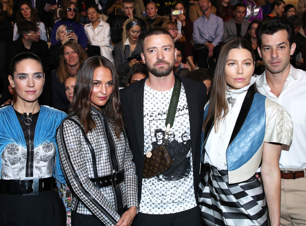 Alicia Vikander, Justin Timberlake, Jessica Biel and Mark Ronson