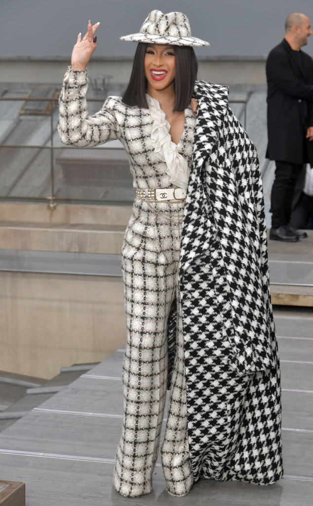 Cardi B at Paris Fashion Week in October 2021, Pantone Revealed the Colour  of 2022, Taking Note From Celebrities, Designers, and Street Style Stars