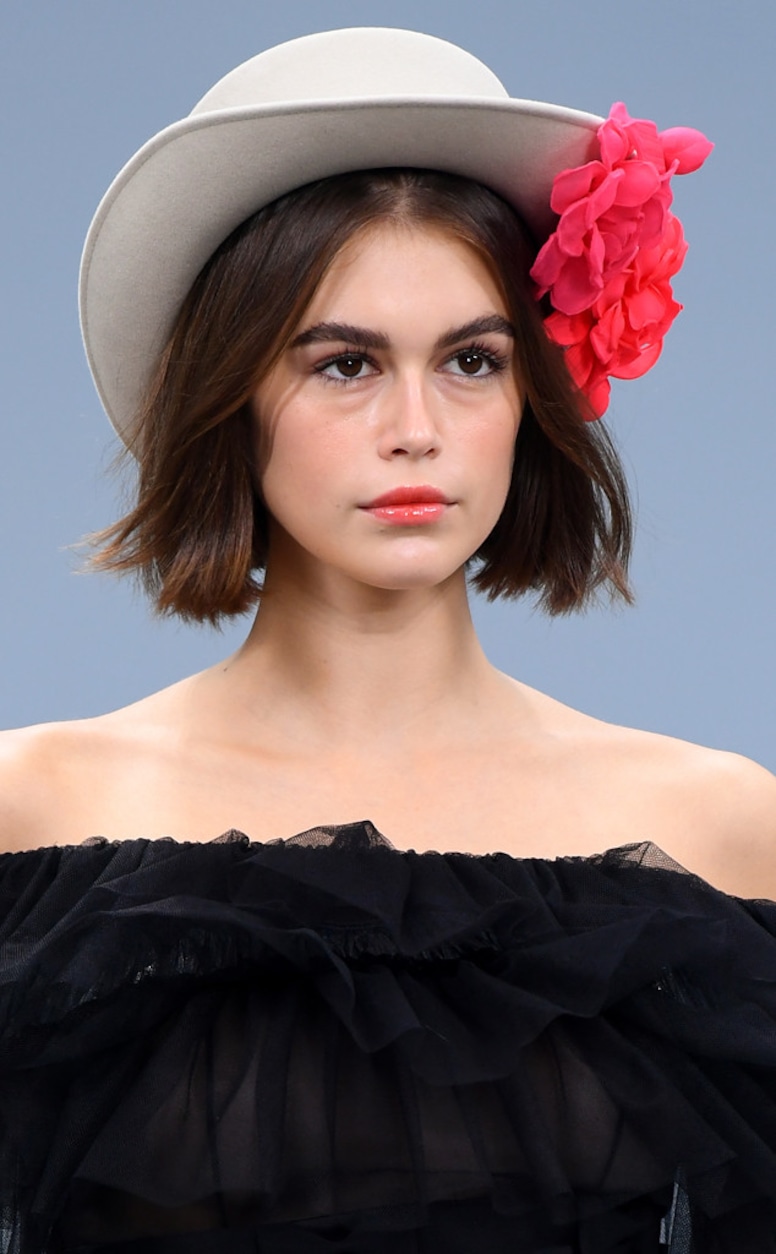 Best Beauty Looks at Spring 2020 Fashion Week, Chanel, Kaia Gerber