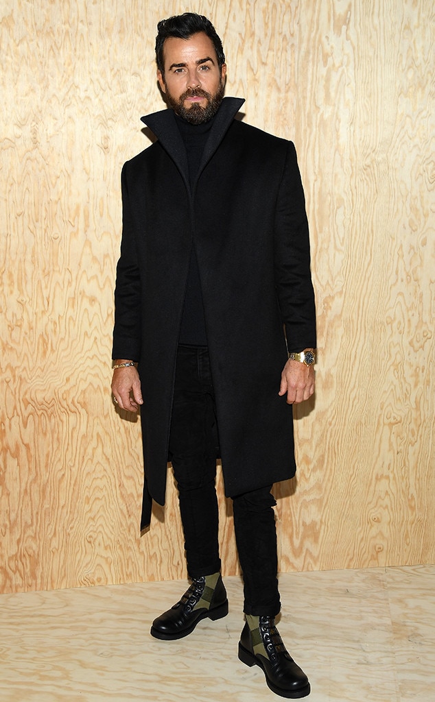 Justin Theroux from See Every Celebrity at Fashion Week ...