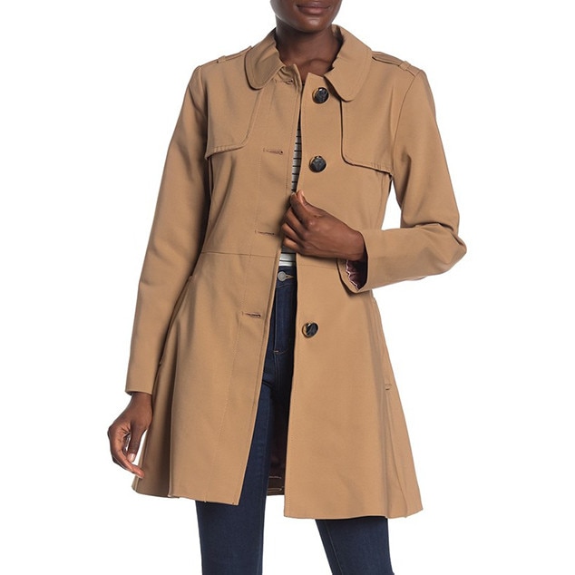 Kate spade new on sale york belted trench coat