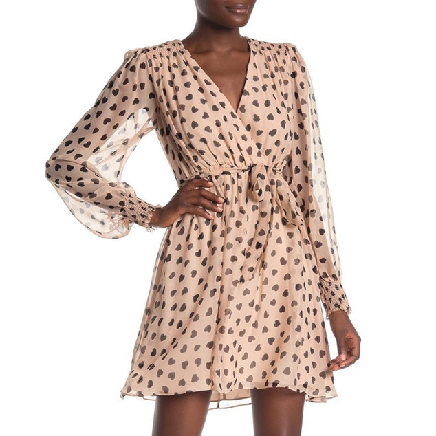 Kate spade dusk clearance buds print mini dress