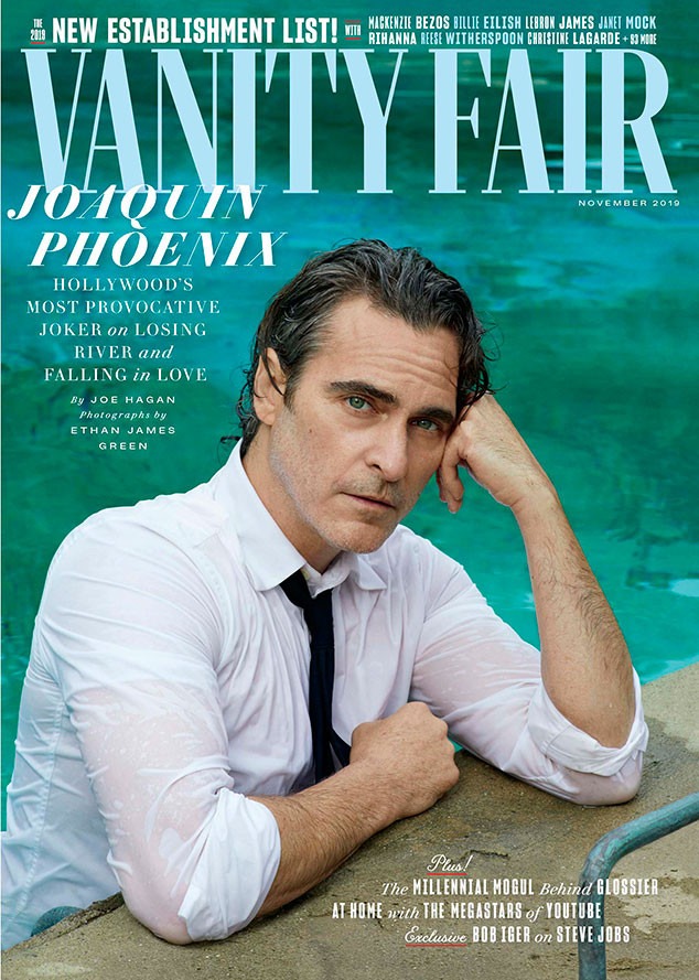 Joaquin Phoenix, Vanity Fair, November 2019 