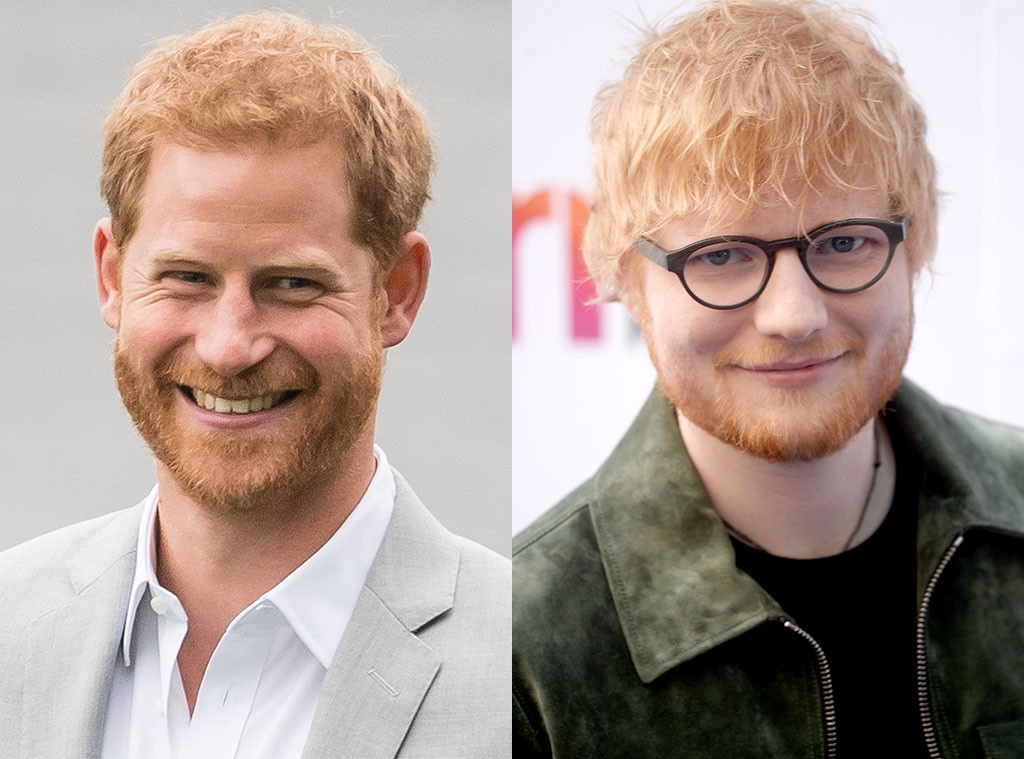 Prince Harry, Ed Sheeran