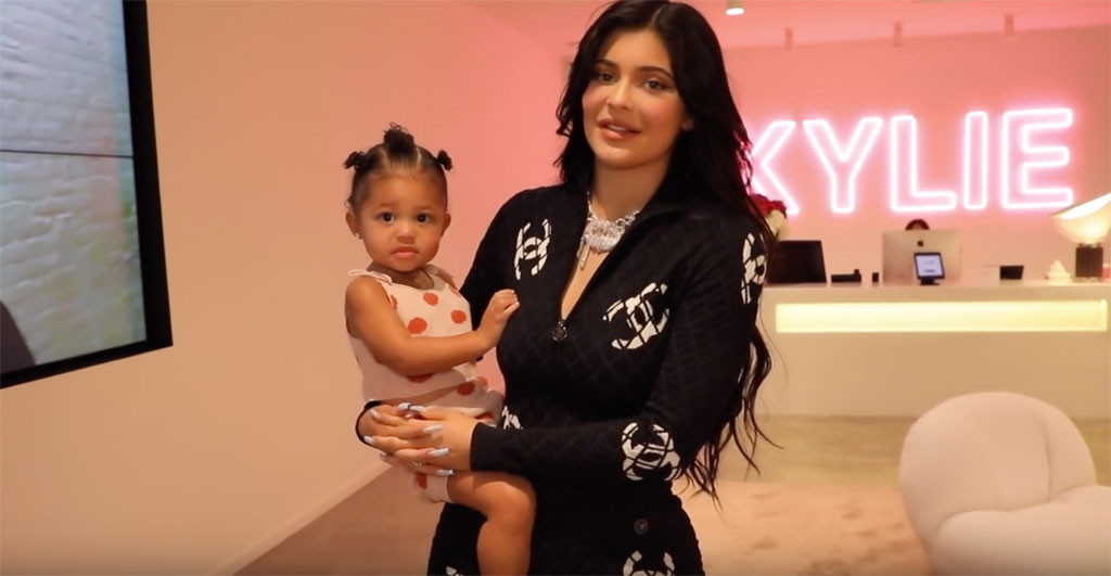 Kylie Jenner and Stormi Webster Reunite With Travis Scott to Give Back