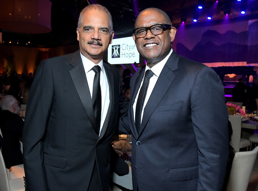 Eric Holder, Forest Whitaker, City of Hope