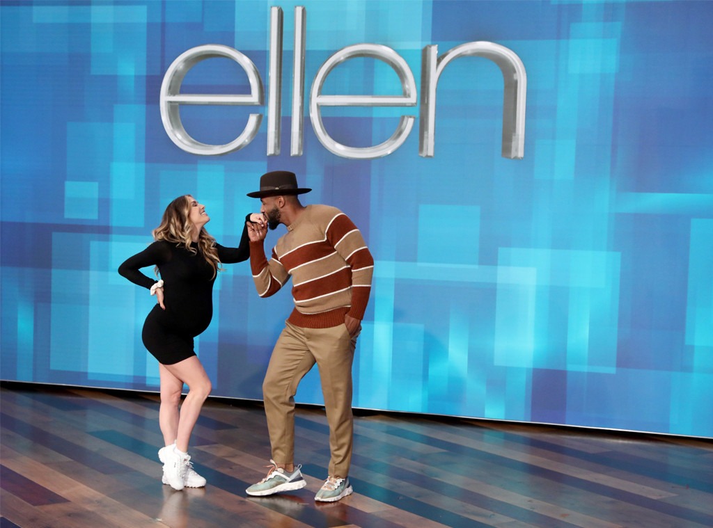 Stephen &amp;quot;tWitch&amp;quot; Boss, Allison Holker, The Ellen DeGeneres Show 2019