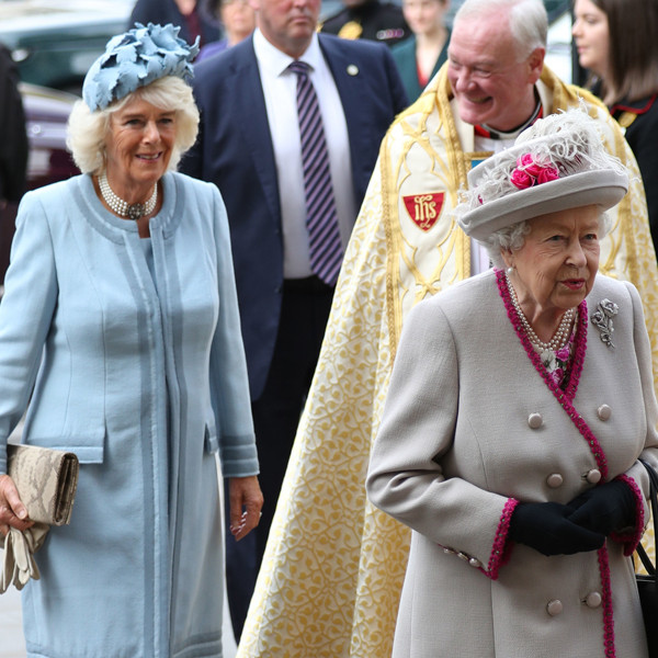 Queen Elizabeth II and Duchess Camilla Make Rare Joint Appearance E