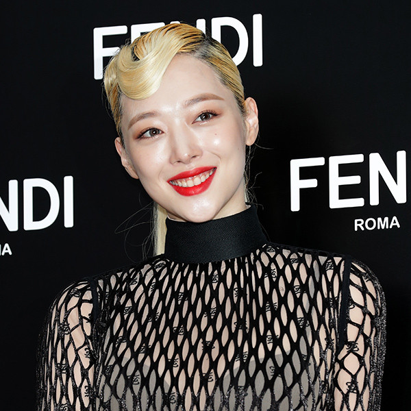 Sulli, f(x), FENDI - Photocall