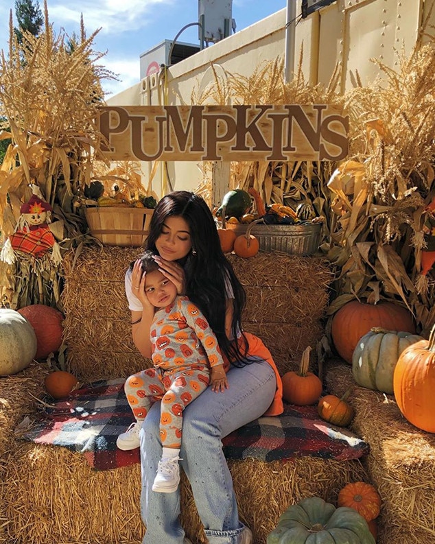 Halloween Prep from Stormi Webster's Cutest Photos E! News