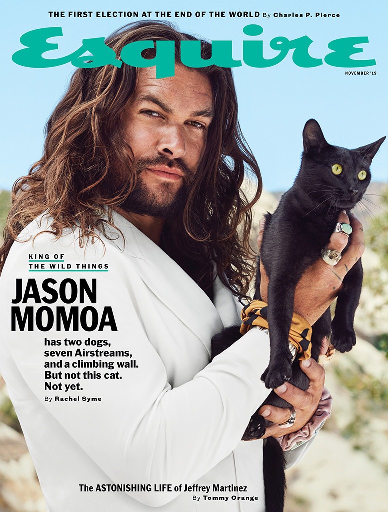 Jason Momoa, Esquire, November 2019