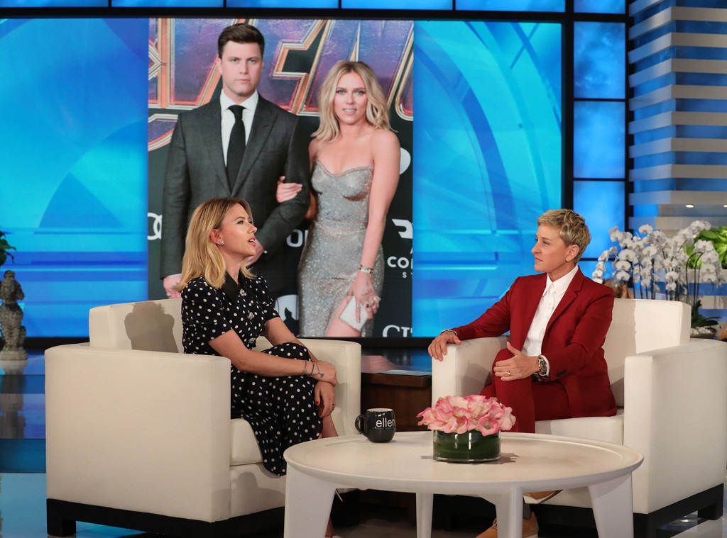 Scarlett Johansson, The Ellen DeGeneres Show 2019