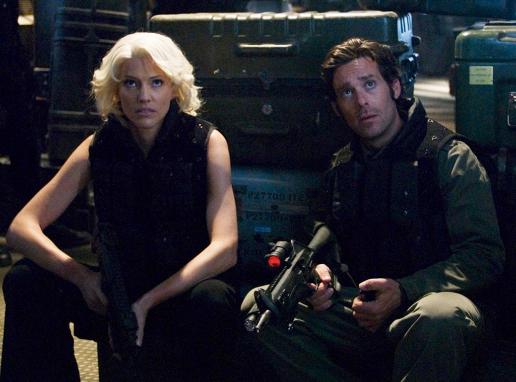 Battlestar Galactica - Tricia Helfer, James Callis