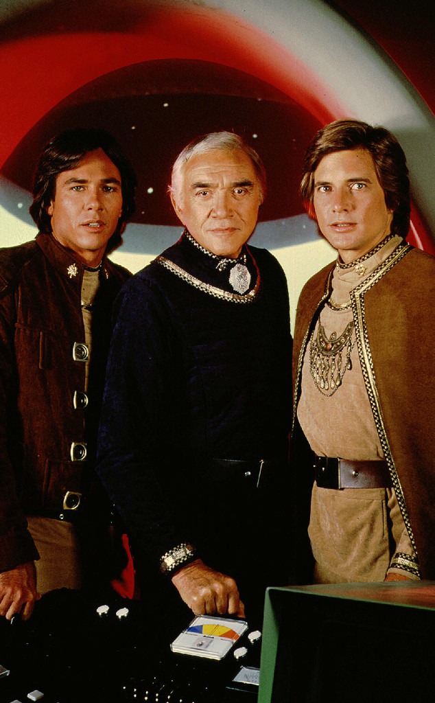 Battlestar Galactica - Richard Hatch, Lorne Greene, Dirk Benedict