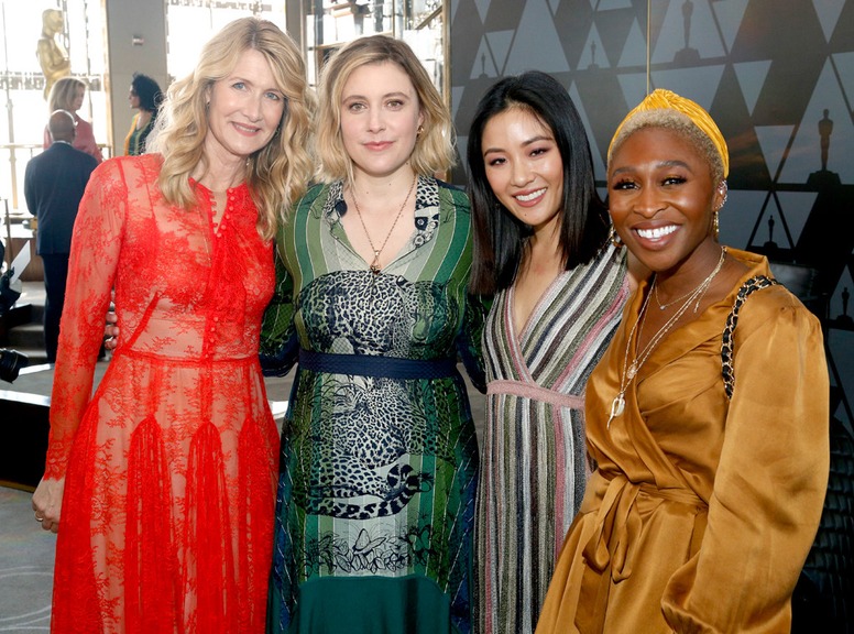 Laura Dern, Greta Gerwig, Constance Wu, Cynthia Erivo, 2019 Women's Initiative New York luncheon