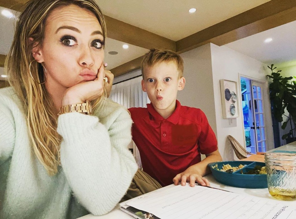 Hilary Duff, Luca Comrie, Instagram