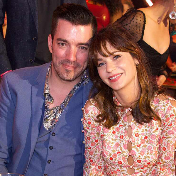 Zooey Deschanel and Jonathan Scott Make Their Red Carpet Debut E! Online