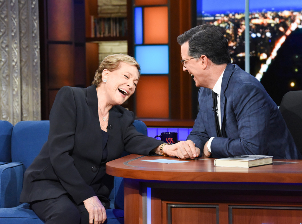 Julie Andrews, The Late Show with Stephen Colbert 2019