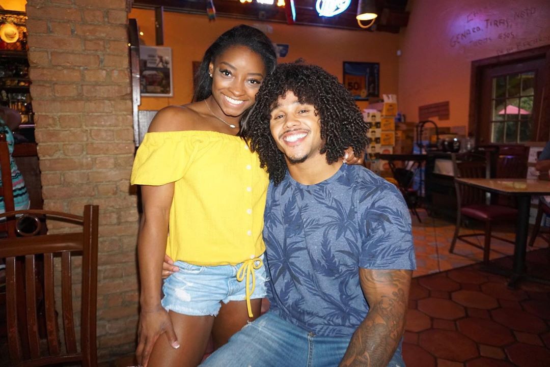 Simone Biles, Stacey Ervin Jr., Instagram