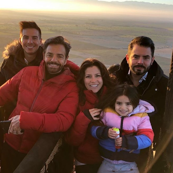 Eugenio Derbez, Vadhir Derbez, Jose Eduardo Derbez, Alessandra Rosaldo