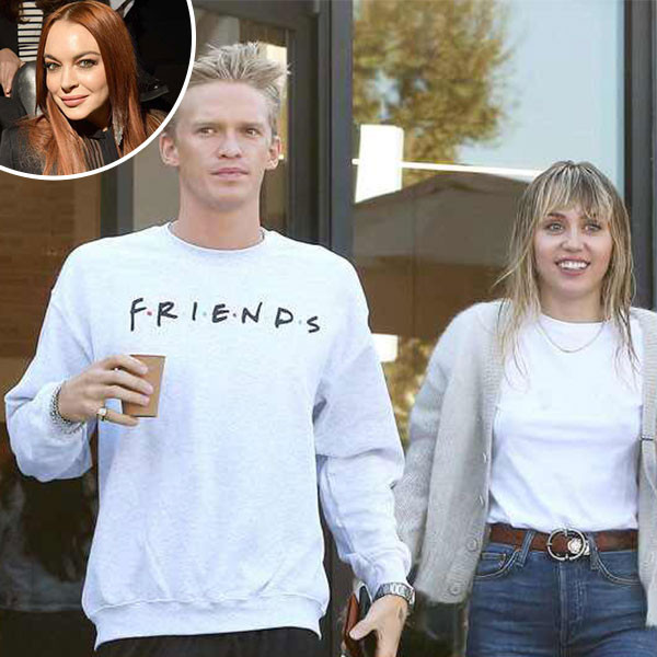 Miley Cyrus, Cody Simpson, Lindsay Lohan