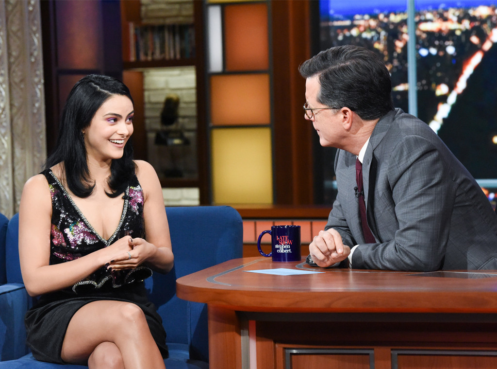 Camila Mendes, The Late Show, Stephen Colbert, Riverdale