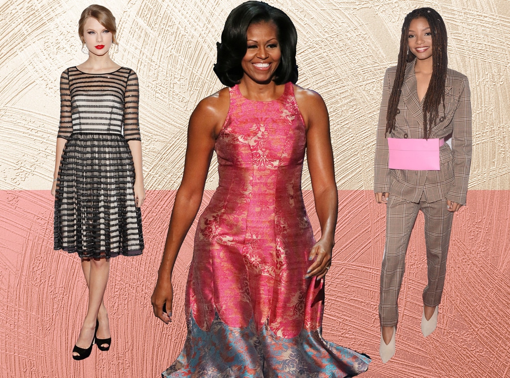 E-Comm: Tracy Reese Fashion, Taylor Swift, Michelle Obama, Halle Bailey
