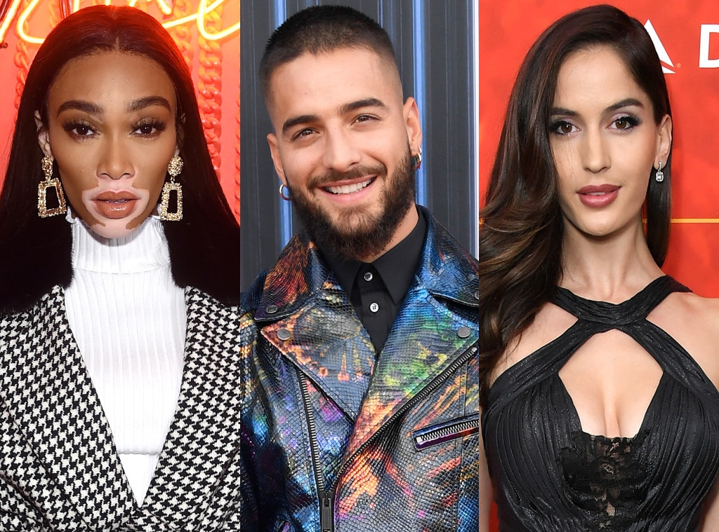 Winnie Harlow, Maluma, Natalia Barulich