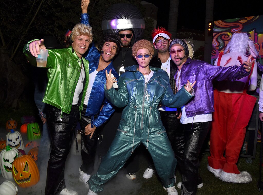 Justin Timberlake &amp; Jessica Biel from Stars Celebrate Halloween 2019