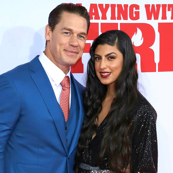 John Cena and Girlfriend Shay Shariatzadeh Make Their Red Carpet Debut ...