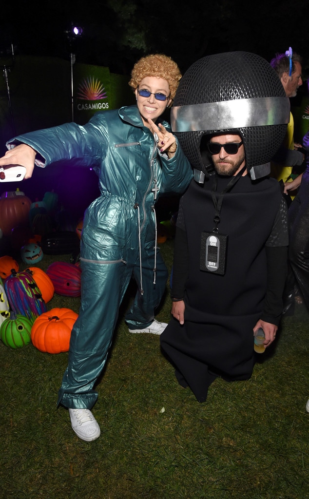 2019 Casamigos Halloween Party, Justin Timberlake, Jessica Biel