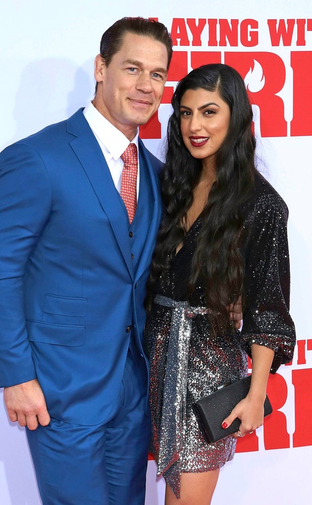 John Cena and Girlfriend Shay Shariatzadeh Make Their Red Carpet Debut ...