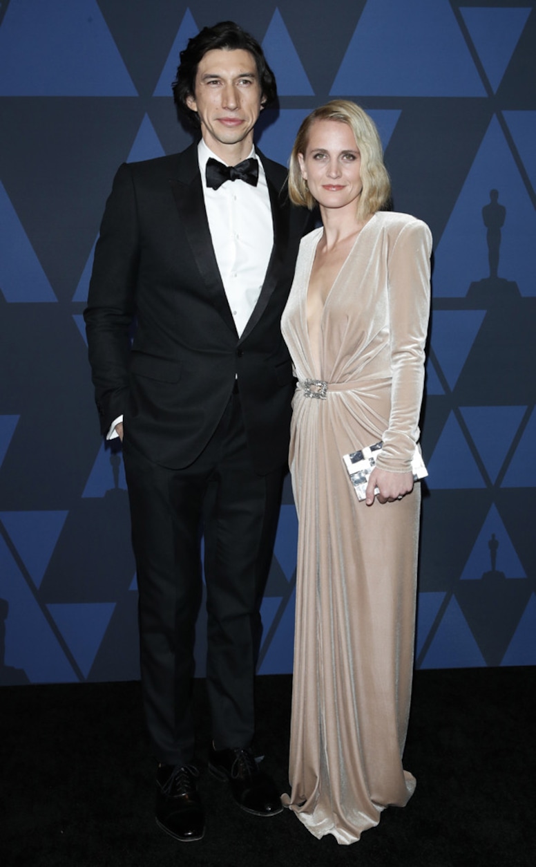 Adam Driver, Joanne Tucker, 2019 Governors Awards