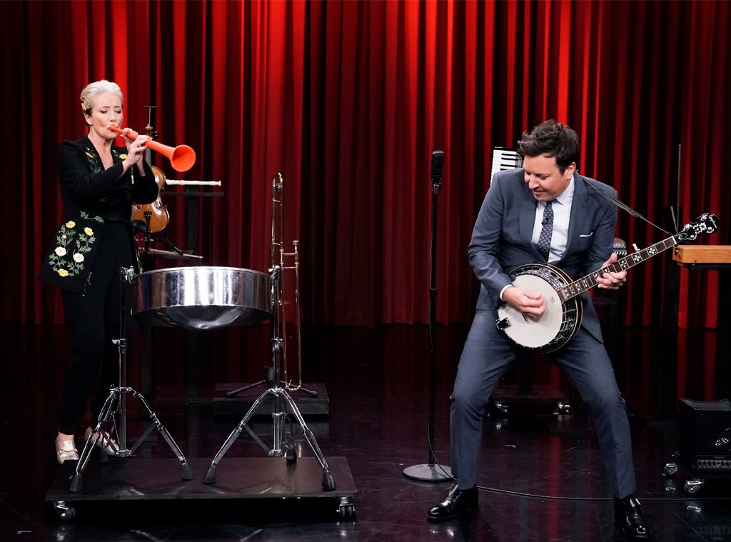 Emma Thompson, Jimmy Fallon, The Tonight Show