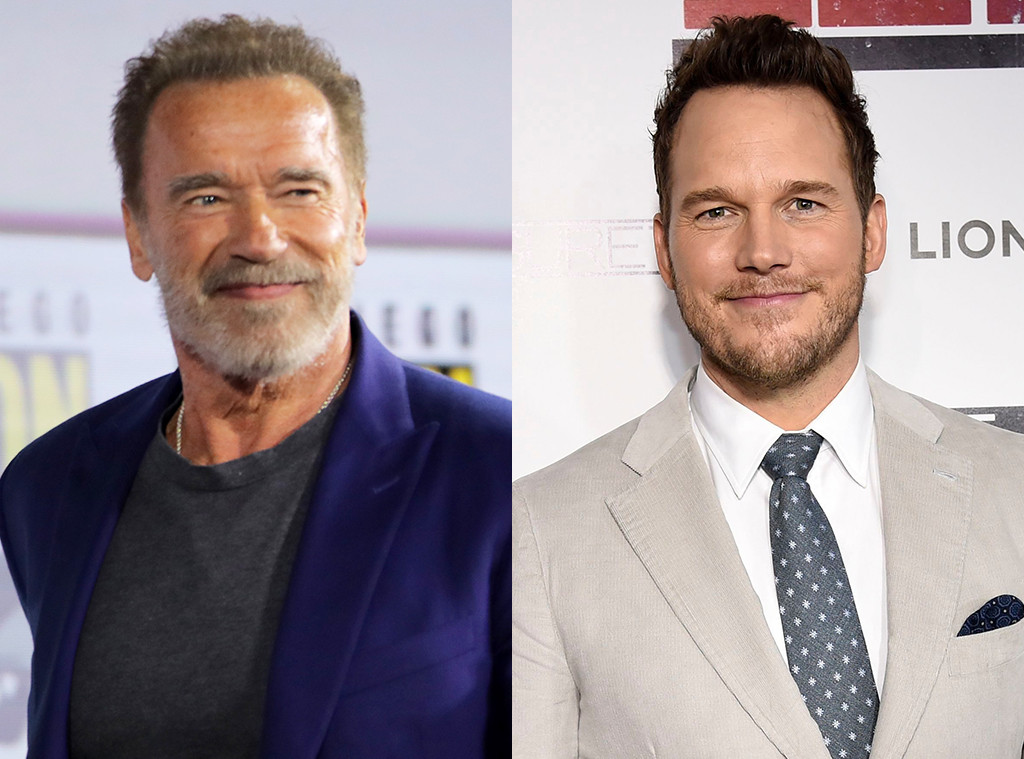 Arnold Schwarzenegger, Chris Pratt