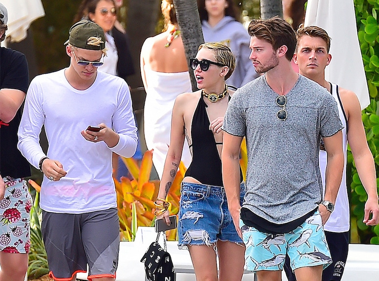 Miley Cyrus, Cody Simpson, Patrick Schwarzenegger