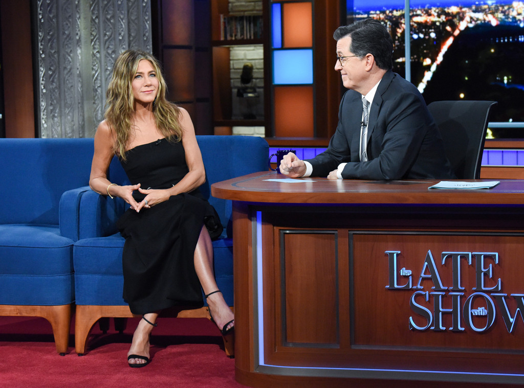 Jennifer Aniston, Stephen Colbert, The Late Show with Stephen Colbert