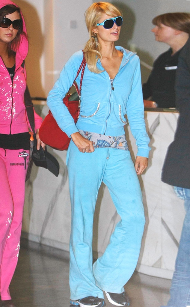 Paris Hilton's Collection of Juicy Couture Tracksuits Is Impressive