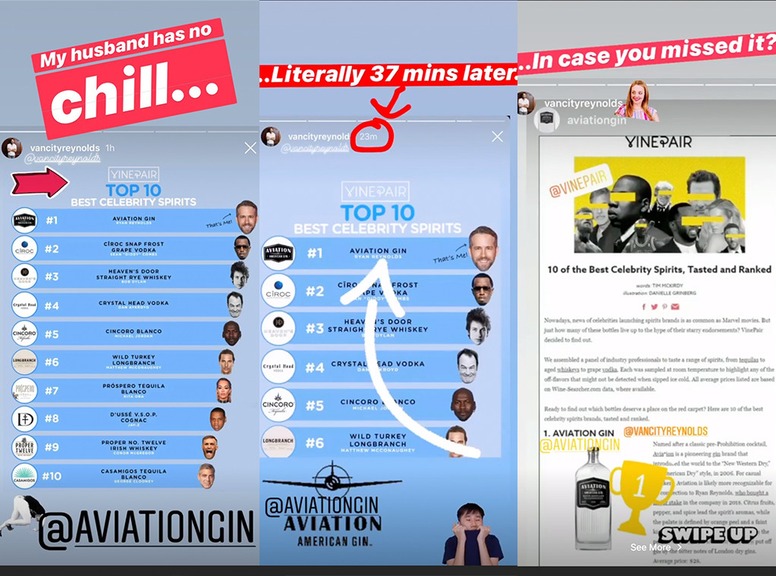 Blake Lively, Instagram Stories