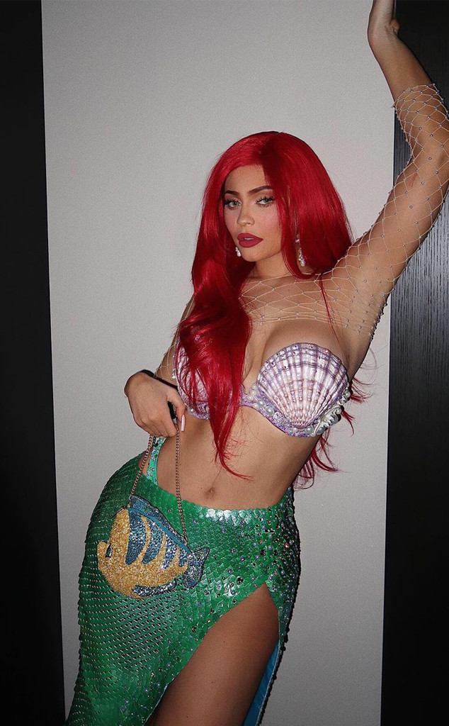 Kylie Jenner, Ariel Halloween Costume